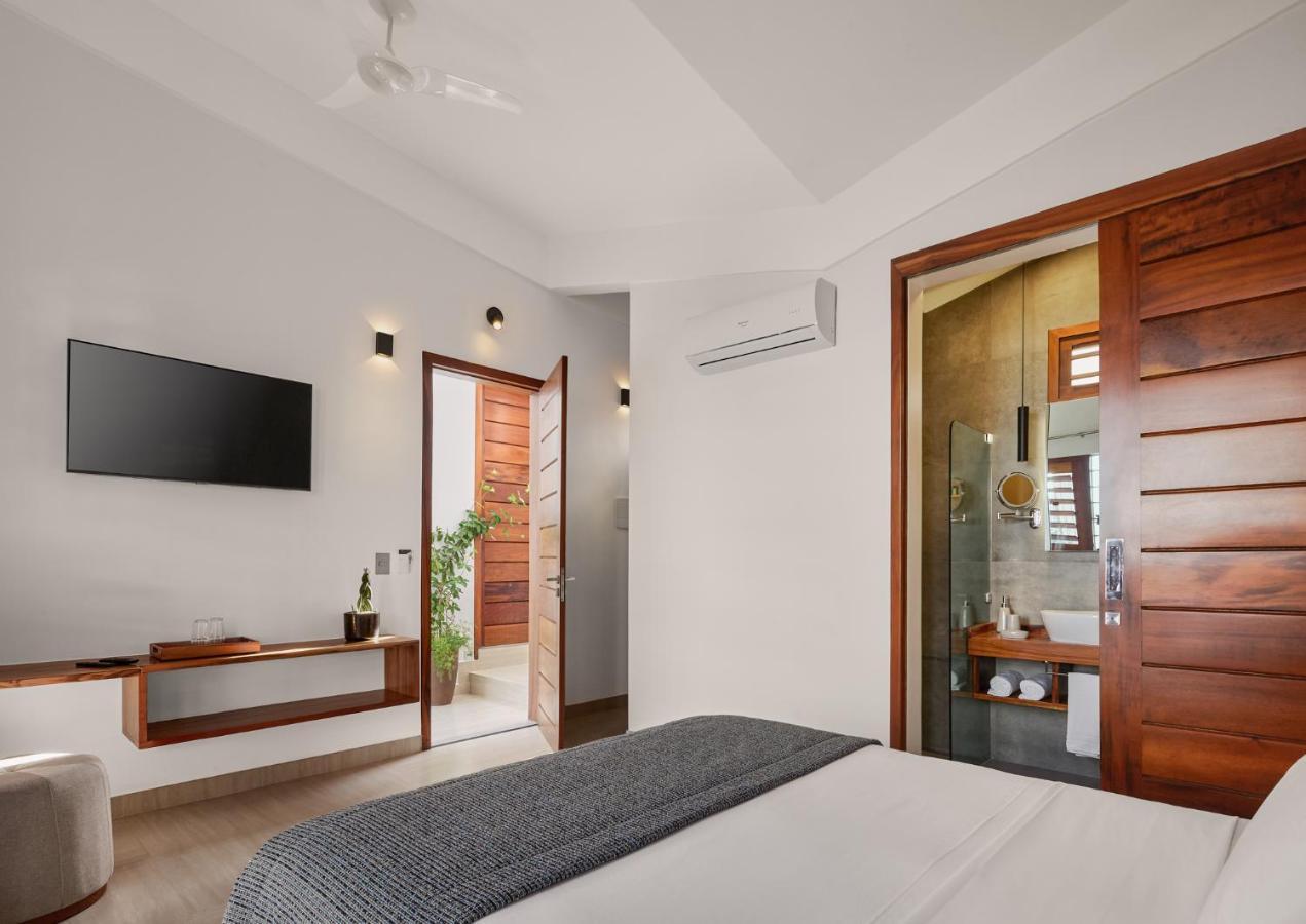 Villa Nautica Boutique Hotel Jijoca de Jericoacoara Exterior foto A bedroom with a sliding door